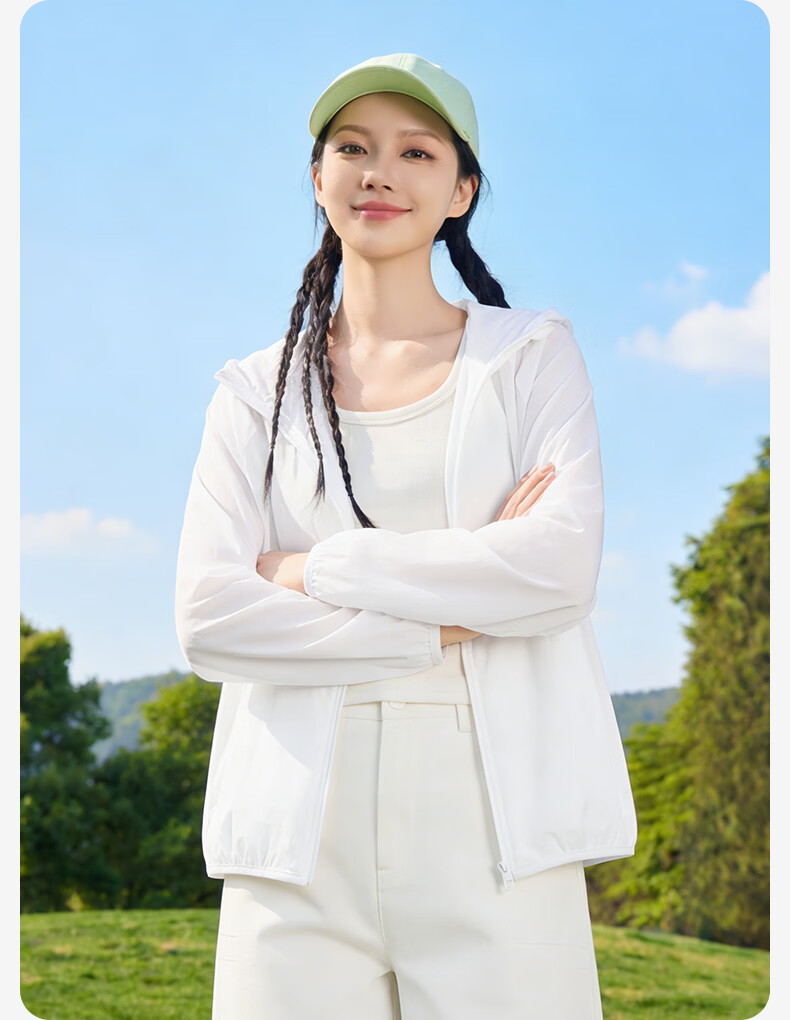 Warrior Women's Summer 2026 New Woven Yarn Sun Protection Jacket Lightweight Breathable Loose UV Protection Coat 13