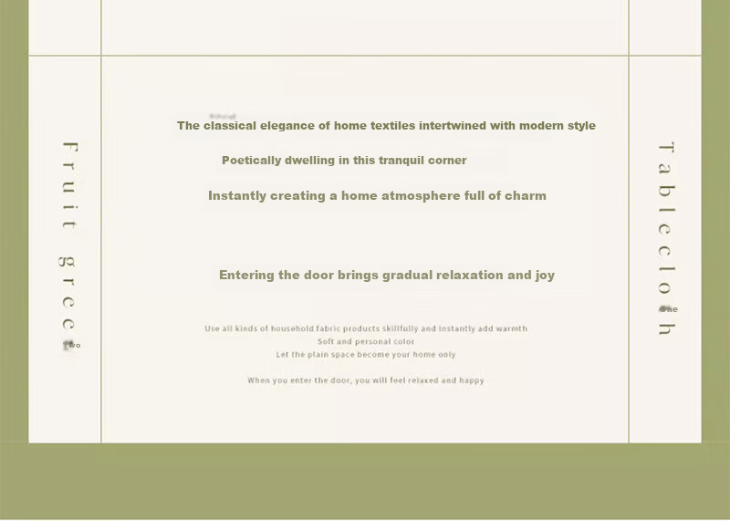 Aiwei Cotton Linen Waterproof Oil-Resistant Solid Color Rectangular Tablecloth with Tassels for Coffee Table 140*180cm Greenery 2