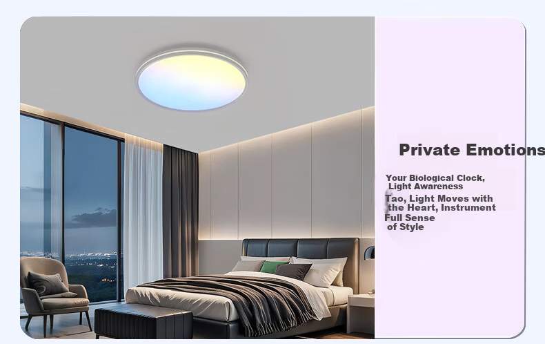 Dengling LED Tianjing Mirror Light Multi-Pastel Color Range Bedroom Dining Room Kids Room Clear Sky Light Gaming RGB Natural Light Ceiling Lamp 9