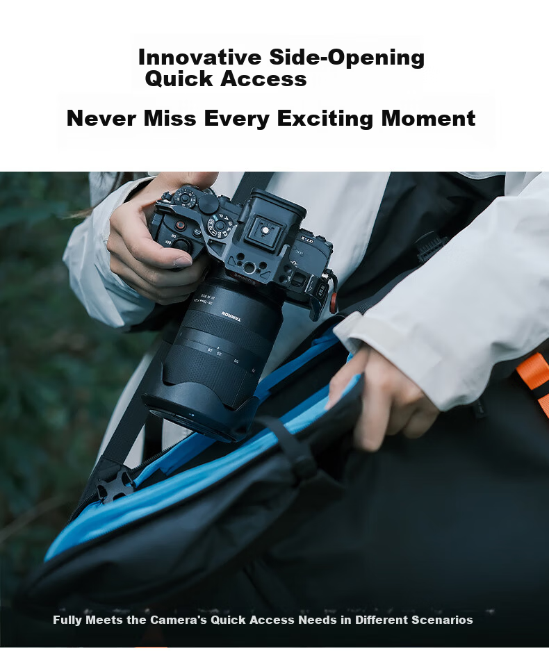 Shanmu Quick Release Buckle Black Photography Bag Accessory Compatible with Camera Backpack Hiking Travel Shoulder Strap Quick Release System 11