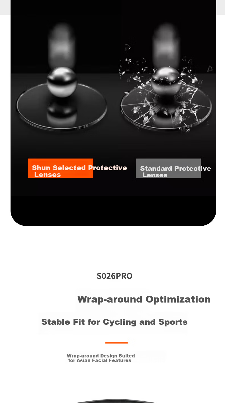 Shunxuan Fashion Cycling Goggles for Men And Women, Transparent Dust-Proof Windproof Anti-Fog Protective Eyewear for Bicycles And Electric Bikes 6