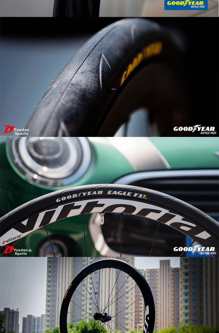Goodyear Eagle F1R 700x30 Road Bike Tire Racing Lightweight All-Purpose Open Tread Black 18
