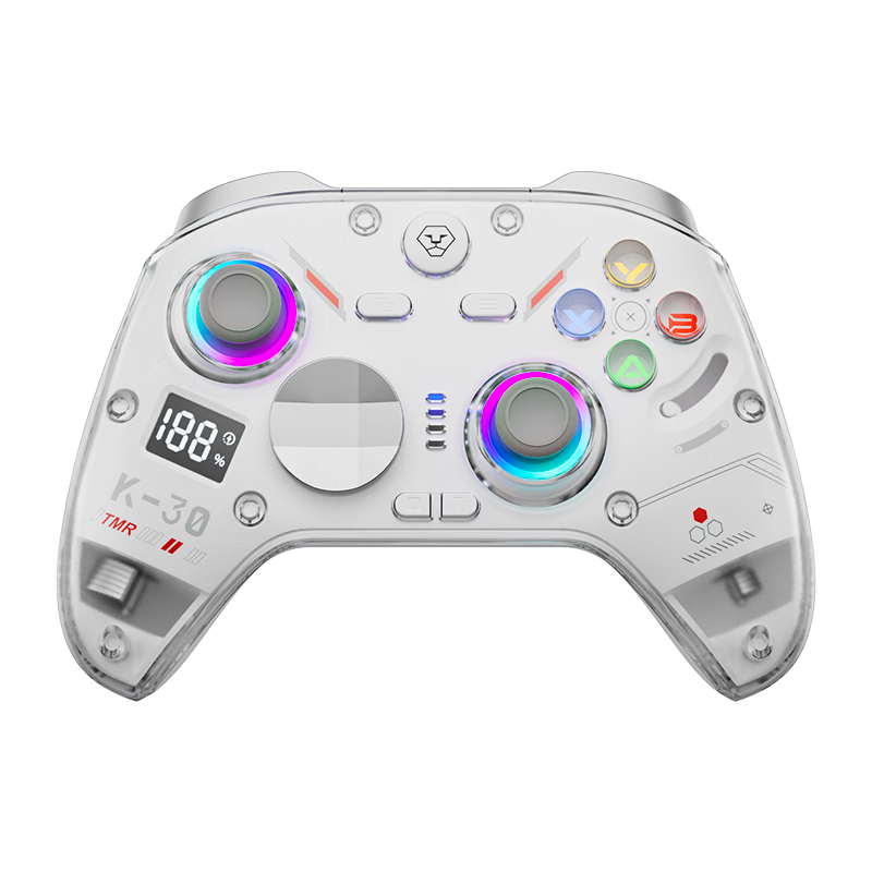 Aolion K30 Gaming Controller Layout Switch PC Steam Dual Trigger Switch 2nd Gen NS Android iOS iPad Xbox-style Wireless Bluetooth Gamepad