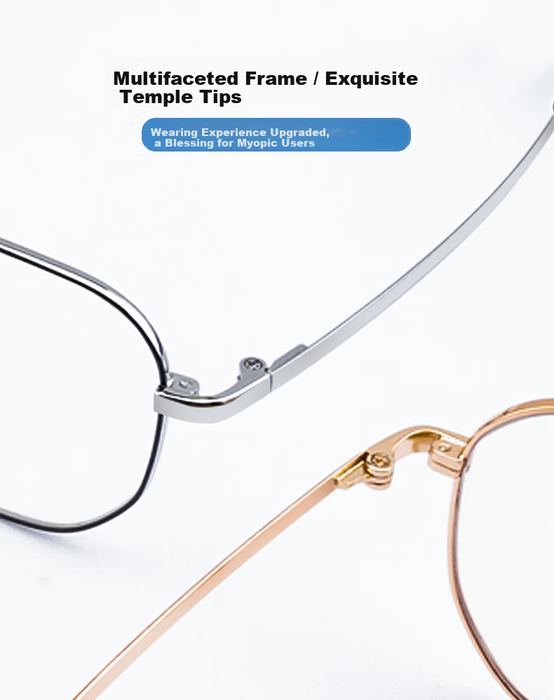 Gameking Blue Light Blocking Anti-Radiation Eyeglass Frame for Men and Women, Prescription Ready, Model 8206 Black 3