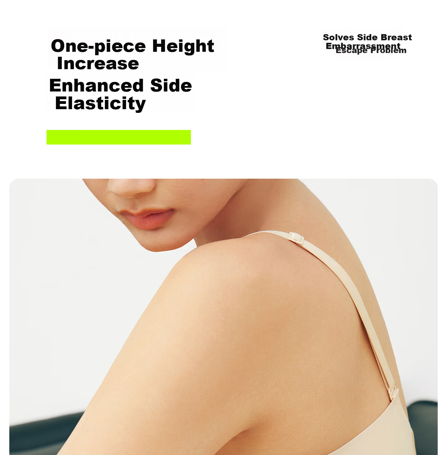 YOUKESHU Small Bust Push-Up Bra for Women Invisible Seamless Soft Support Wireless Side Breast Gathering New Style 11
