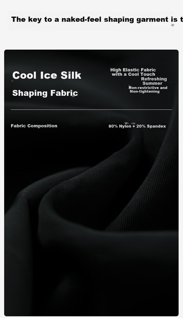 FitonTon Women's Summer Thin Ice Silk High-Waist Shaping Sharkskin Cycling Shorts Five-Point Yoga Leggings 13