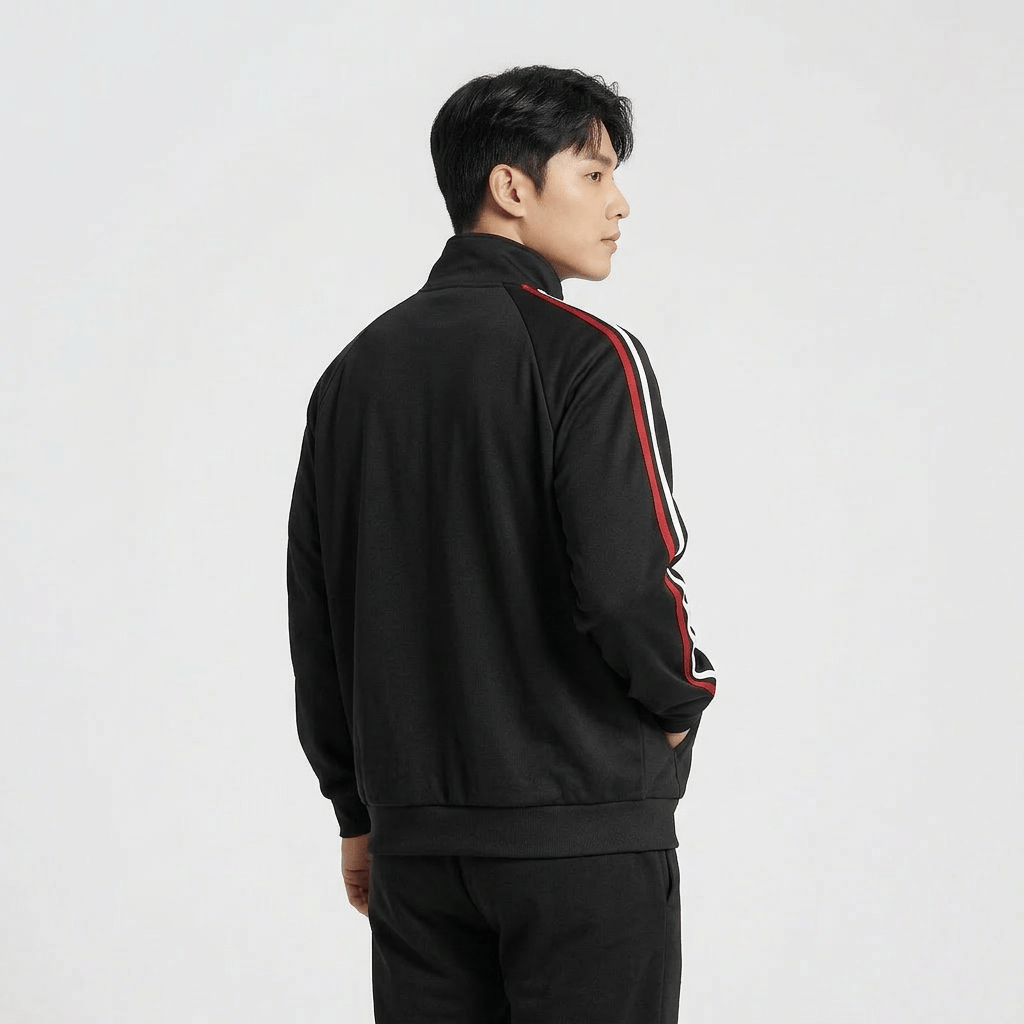 Adidas Men's Football Series MUFC OG TT Manchester United Football Casual Jacket JZ2230 Black S