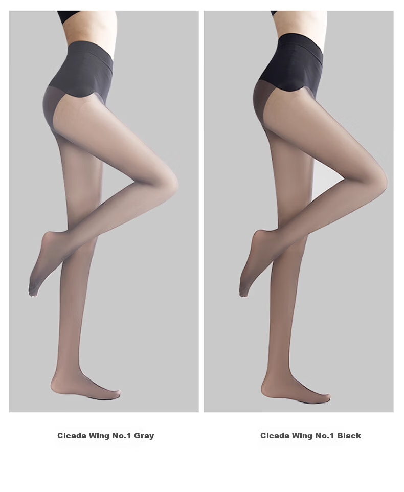 Avandi 0.7D Summer Thin Matte High-End Slimming Sheer Skin-Enhancing Black Anti-Snag Pantyhose for Women 17