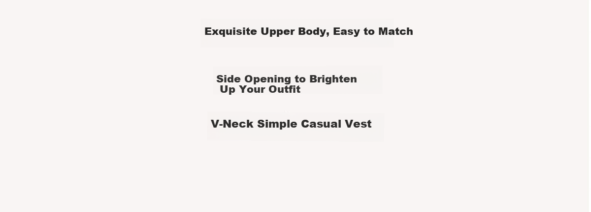 Chushen Spring and Autumn Women's Knitwear Fashion Versatile V-Neck Layered Knit Vest S141Z5023 3