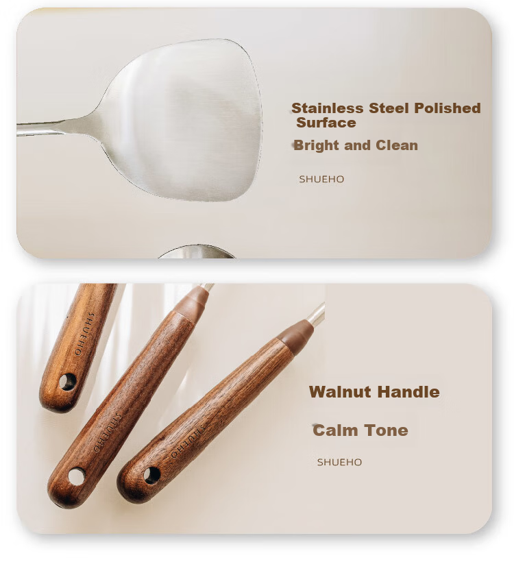 Shuke Stainless Steel Soup Ladle Hot Pot Skimmer High Temperature Resistant Integrated Oil Strainer Spoon Filter Mesh Scoop 10