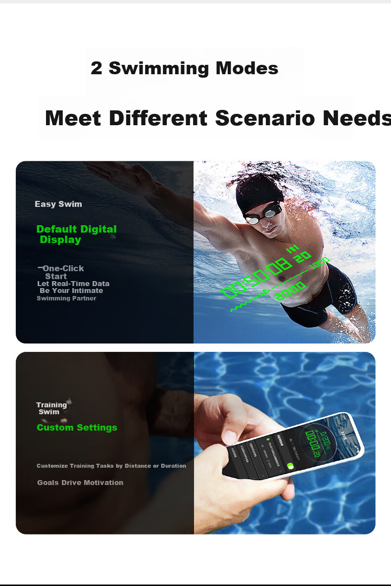 Guangli AR Smart Swimming Goggles Holoswim 3 Pro Professional Swim Goggles Women Myopia Anti-Fog Triathlon Gear 6