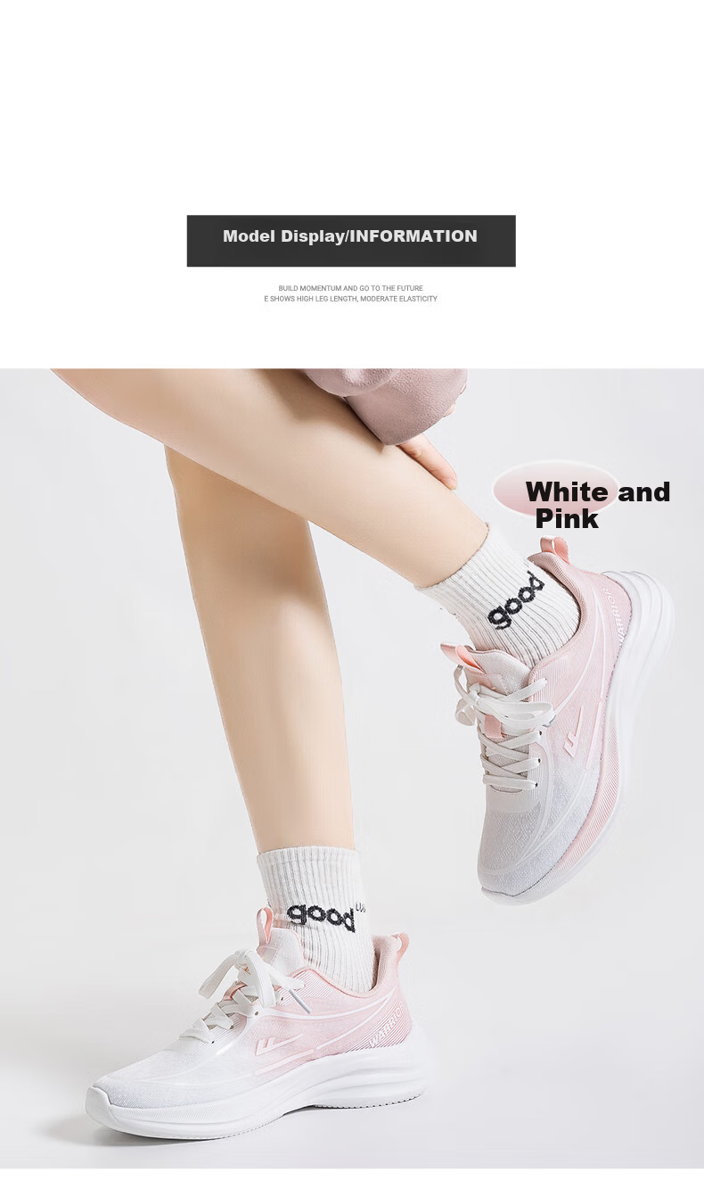 Warrior Official Women's Sports Shoes 2026 Summer New Trend Lightweight Breathable Casual Shoes White Black Purple Size 37 11