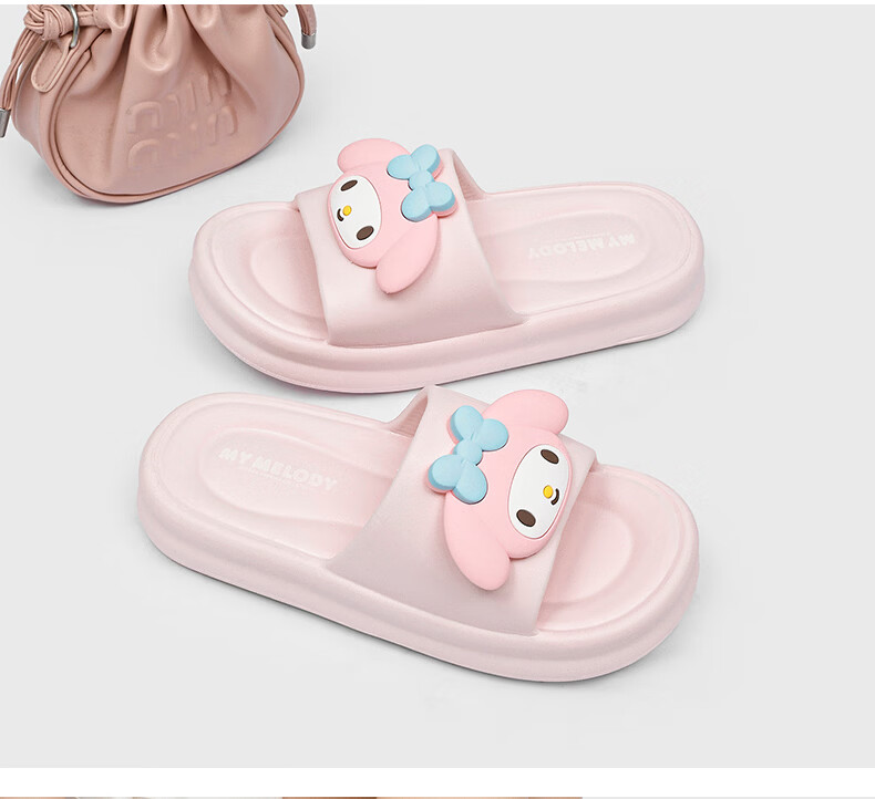 MINISO Women's Slippers, Home Indoor Shoes, Comfortable Feel, New Cute All-Season Slippers, Yuguigou Blue, Size 36-37 14