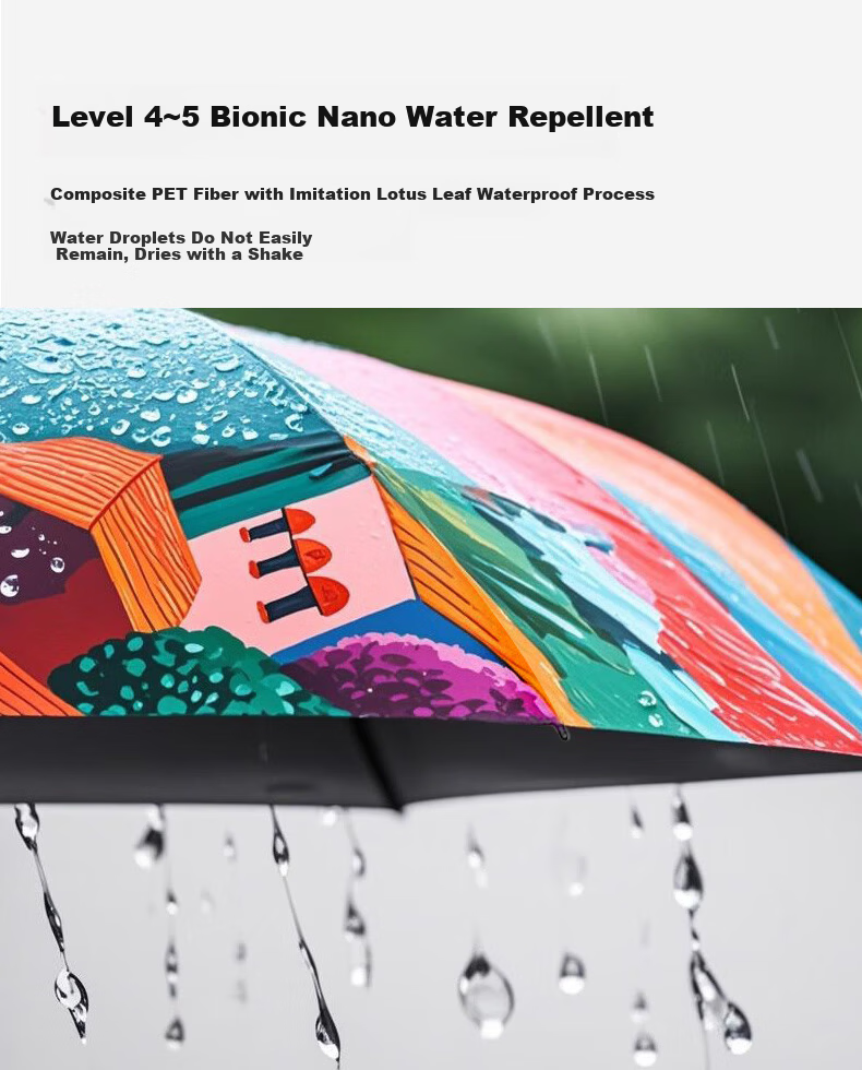 Knirps German UV Protection Sun Umbrella Rain Umbrella Ultra-Light Portable Women's Gift Blue 9