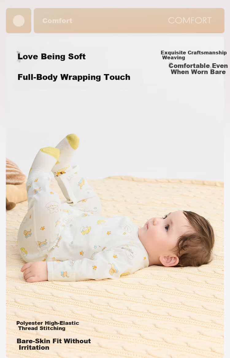 BALABALA Baby Romper, Infant Pajamas, Newborn Onesie, Two-Piece Set, Fresh And Cute, 209325133202 7