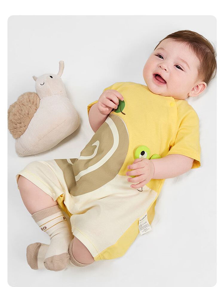 Balabala Baby Romper Infant Jumpsuit 2026 100% Cotton Cute Fashionable Adorable [Mall Same Style] 18