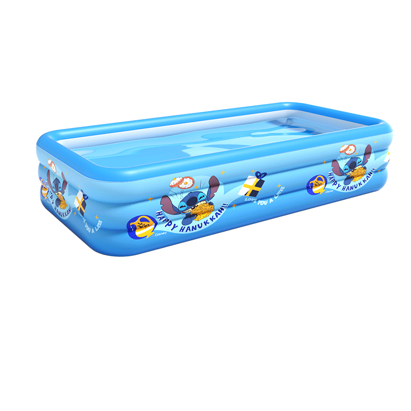 Kawashima Bear Children's Swimming Pool Baby Indoor Outdoor Home Electric Inflatable Stitch Peripheral Toy Bath Water Play Pool