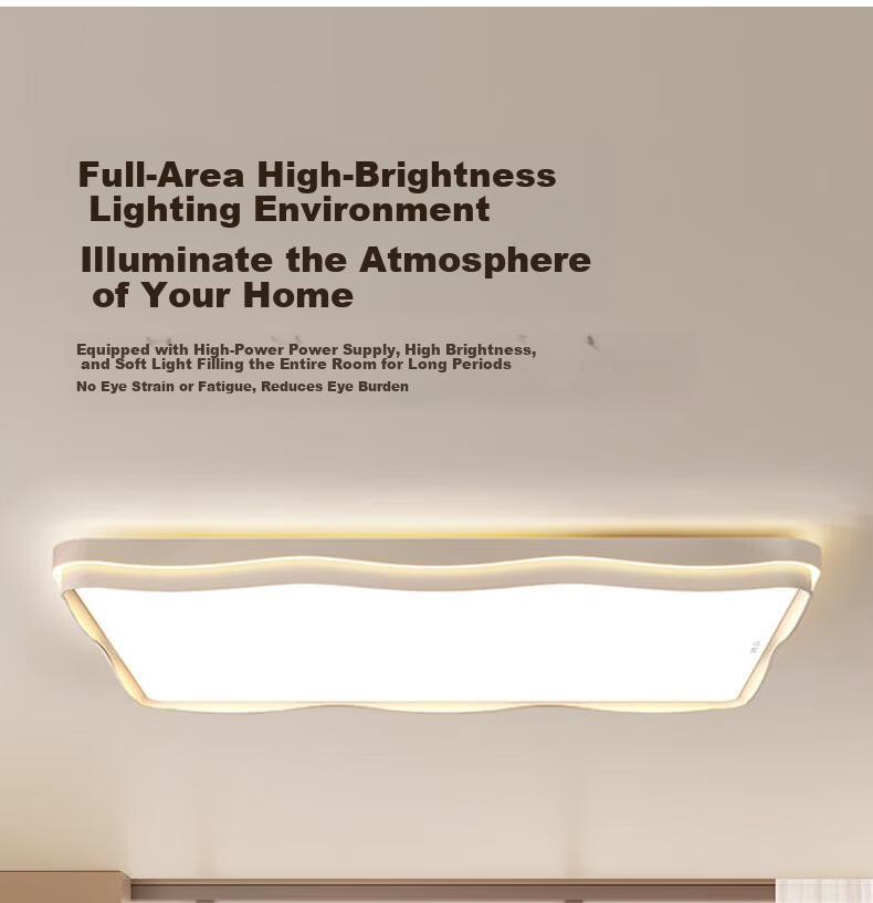 Huashuozhaoming, Using Original Pulu Light Source, Bedroom Ceiling Light, Modern And Simple Cream Style, Master Bedroom, Secondary Bedroom, Study Room, Round Intelligent 9