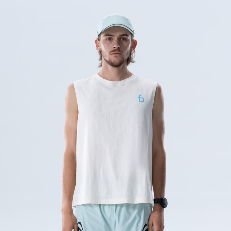 Feibit Sleeveless Vest | Men's Breathable Summer Fitness Shirt Quick-Dry Running Basketball Training Sports Tank Top
