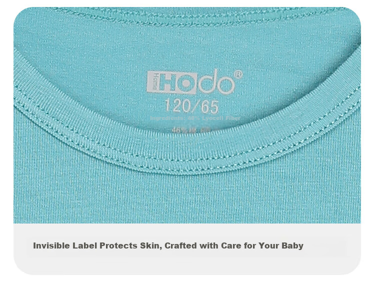 Hodohome Boys' 7A Antibacterial Modal Thermal Underwear Set, Gray, Size 140 7