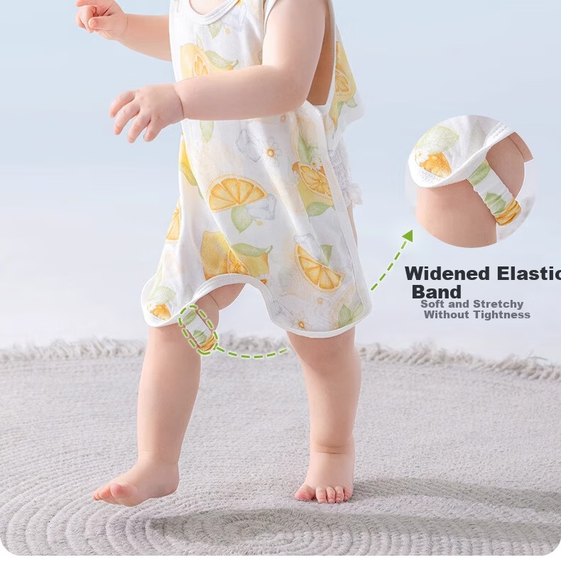 Betis Baby Belly Protector Summer Gauze Infant Bellyband Newborn Clothing Anti-Cold Vest 14