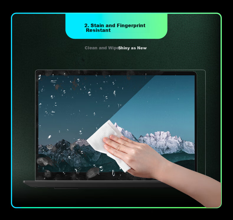 Memebox Universal AR Film for Laptop Screen 13.3 Inch 16:9 Anti-Glare Anti-Reflection Electrostatic Protective Film for HP Star BookPro13 10