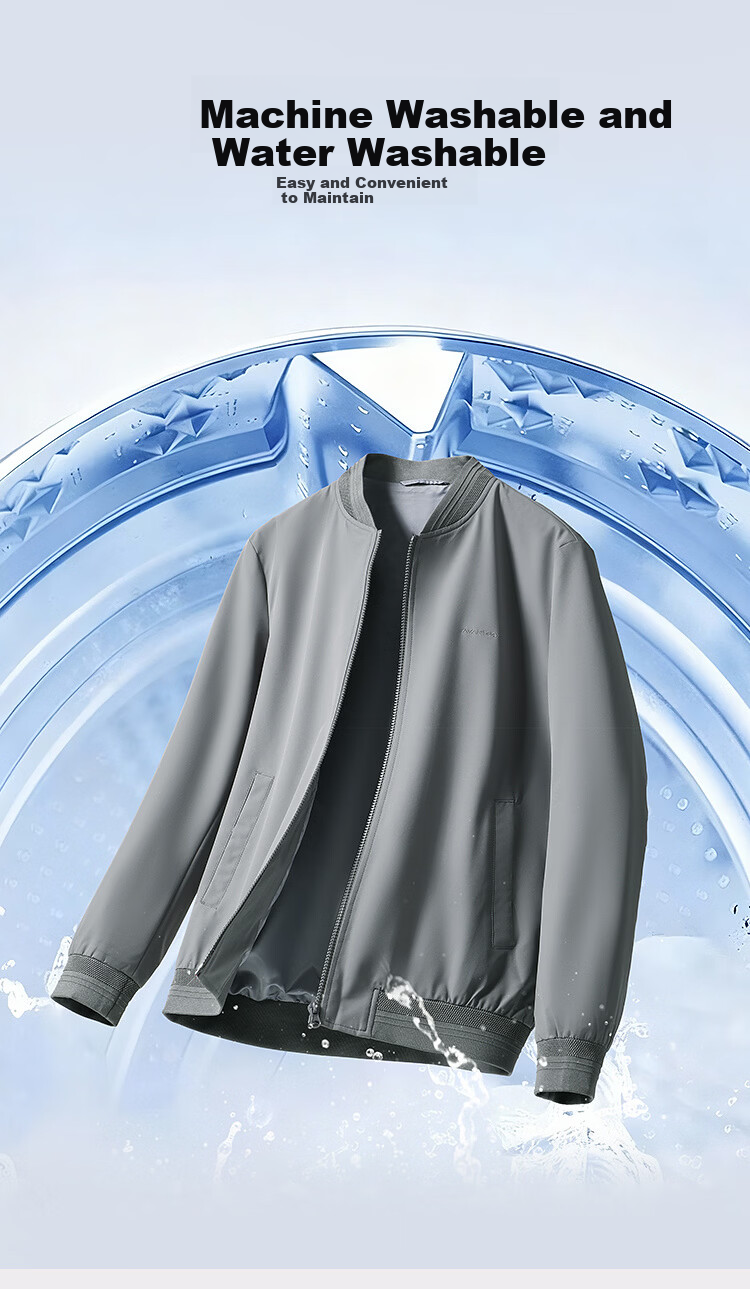 HLA Hailan Home Men's Jacket 26 Light Business Classic Series Three-Proof Embroidered Spring Coat 7