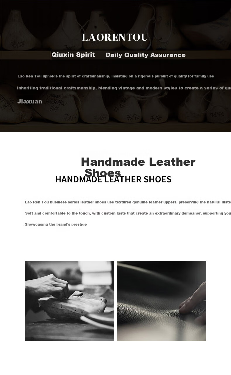 LAORENTOU Men's Business Formal Leather Slip-On Driving Shoes First Layer Cowhide Black Size 38 A90135 4