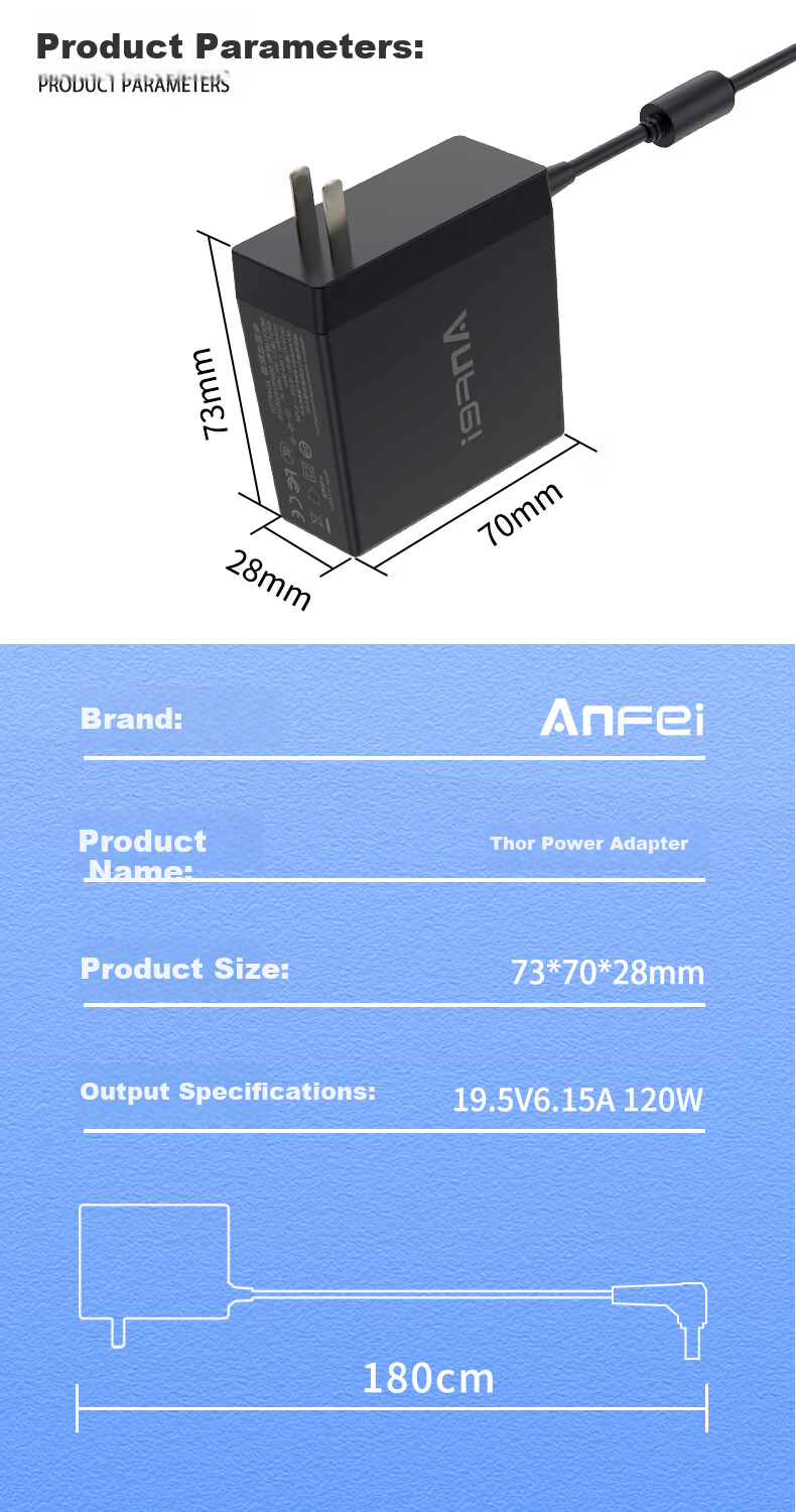 ANFEI Compatible with ASUS ROG GL504 Gun God 2/3 FA506 GL702V Player's Kingdom Gaming Laptop, 230W Computer Power Adapter Cable, 19.5V11.8A 2