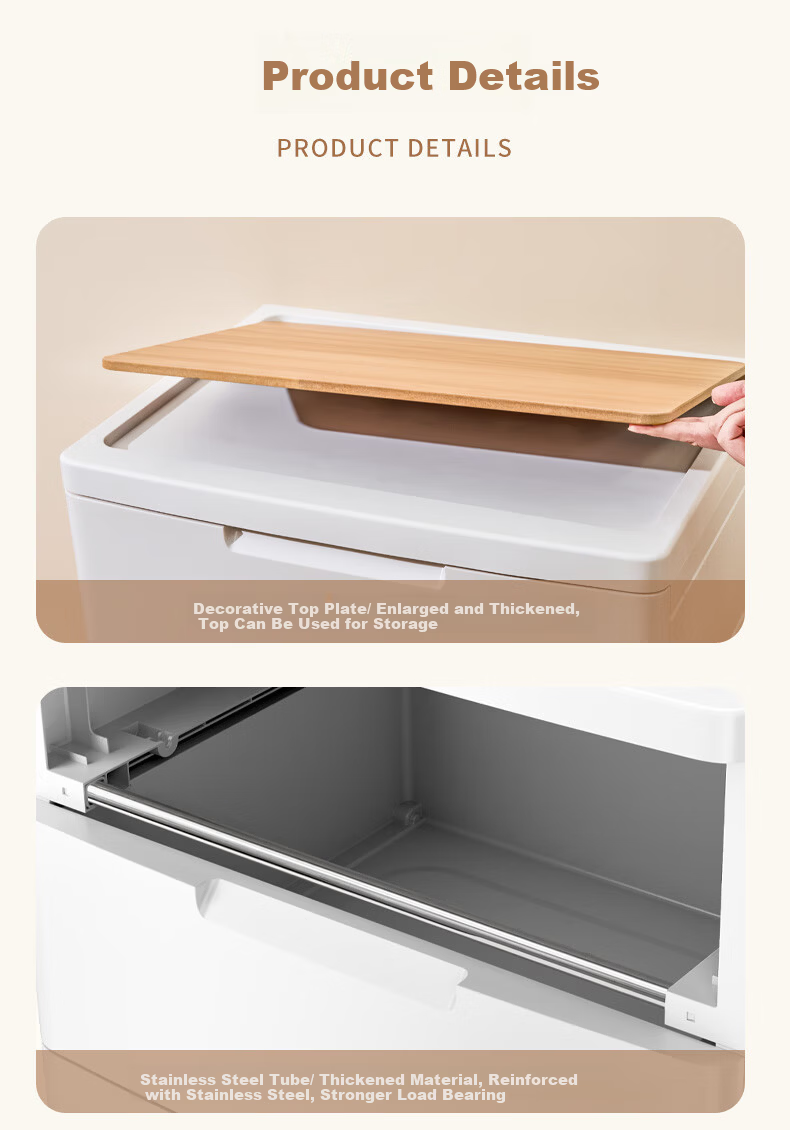 JEKO&JEKO Drawer Storage Cabinet Bedroom Living Room Storage Wardrobe Bedside Cabinet Toy Snack Organizer 6-Tier Chest of Drawers 12