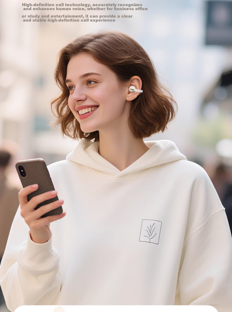 Chuangu 2026 Latest Model | Panoramic Sound Bluetooth Bone Conduction Clip-On Wireless In-Earless Sports Running Music Noise Cancelling Long Battery Life Earphones 6