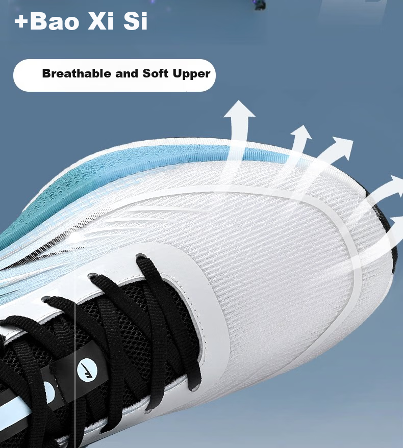 Warrior Men's Sports Shoes 2026 Summer New Breathable Casual Running Shoes for Men 5593 White Yellow Orange Size 39 10
