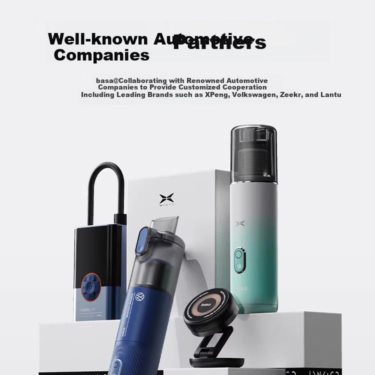 BASA Car Vacuum Cleaner Handheld Small Wireless High Suction Powerful Blower Vacuum All-in-One Automotive Home Desktop Cleaning Multifunction High Power Long Battery Life 8000Pa