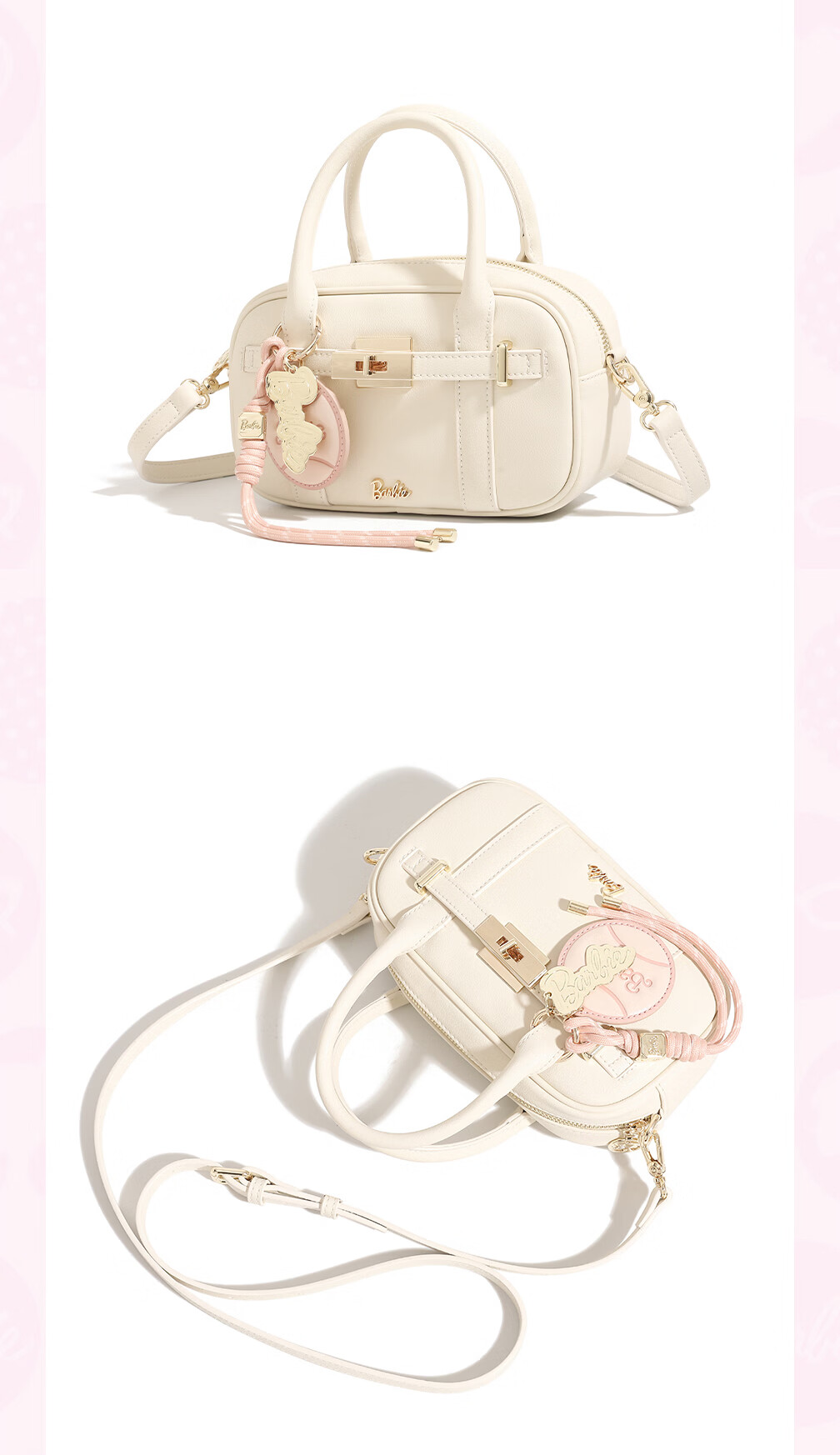 Barbie Women's Bowling Bag 2026 New Commuter Crossbody Handbag Birthday Valentine's Day Gift for Wife and Best Friend 13