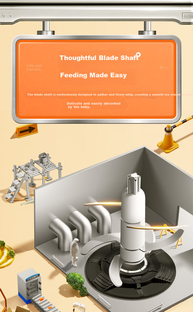 SUPOR Baby Food Processor, Infant Food Preparation Machine Pot, Steaming And Cooking All-In Multi-Function Rice Paste Maker with 4 Blades And Full Steel Blade, FB11S 7
