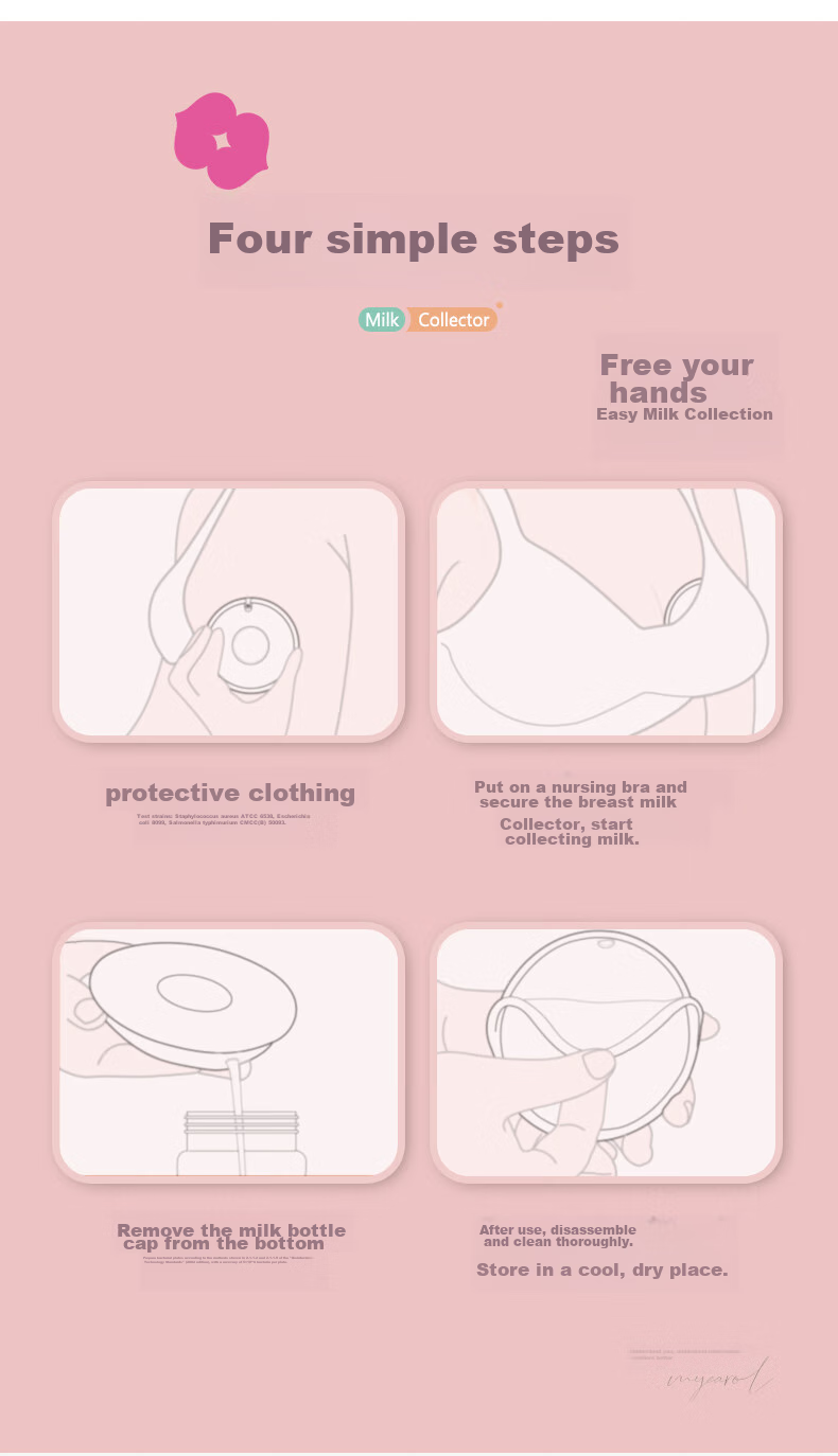 MyCarol Wearable Hidden Compact Breast Pump, Hands-Free Breast Pump, Milk Shield, Anti-Leakage, Two-Pack BP-A12 15