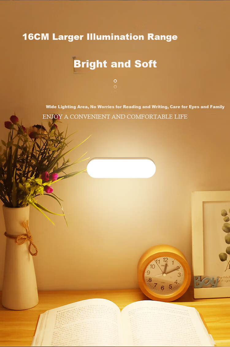 Smart Voice-Controlled Night Light for Bedroom, Hallway, Elderly, Toilet, Sleep Aid 3