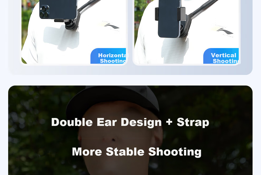 Jingxuan JINGDONG Self-Branded DJI Action6/4 Motorcycle Mount Compatible with GoPro Bicycle Mount Insta360 Tube Clamp [Panoramic DJI 360] 9