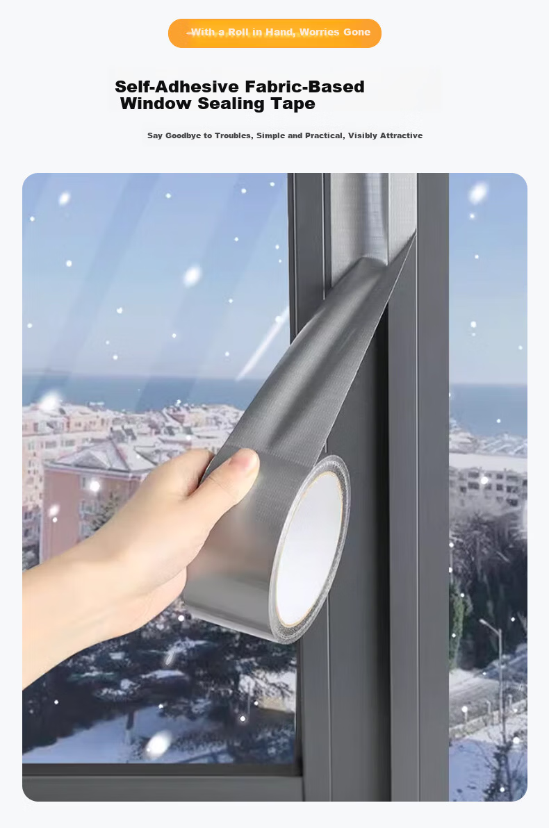 Cuttlefish Sliding Window Seal Strip Plastic Steel Door and Window Seal Strip 5m Windproof and Soundproof Gap Filler 4
