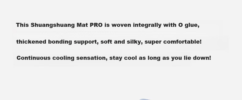 Half Crescent Moon Baby A-Class Deep Sleep Cooling Mat Ice Silk Cooling Mat Machine Washable Bed Sheet 1.5x2m 7