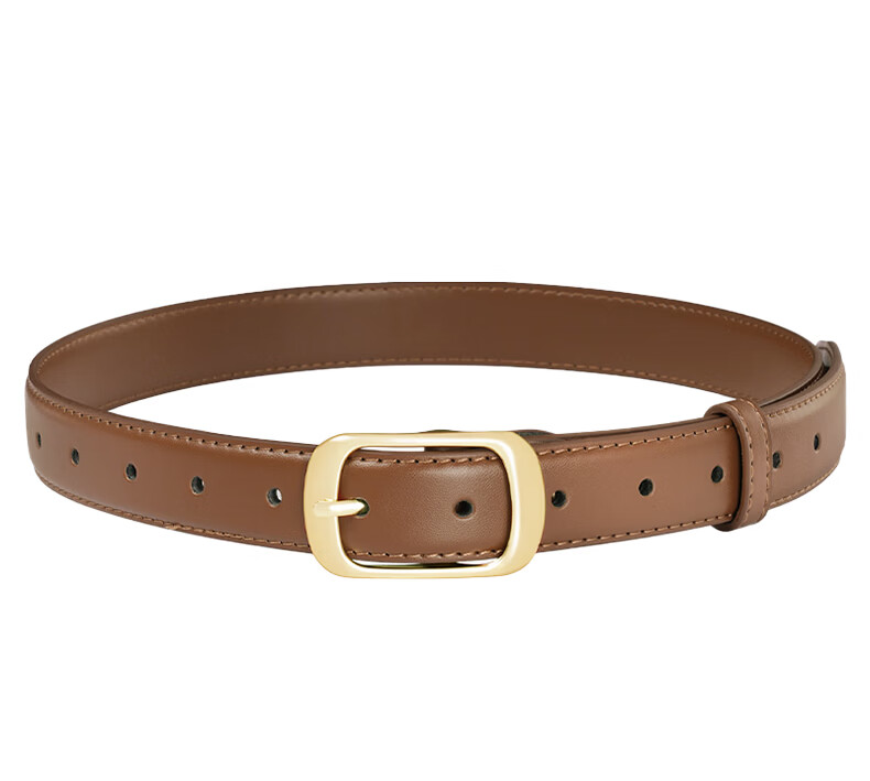 CARTELO Women's Leather Belt Denim Waist Belt Korean Style Simple Versatile Pin Buckle Belt Birthday Gift for Girlfriend 8