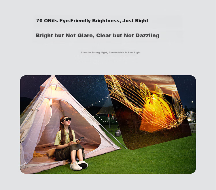 XREAL One Pro AR Smart Glasses 556" Portable Display 57° FOV Self-developed X1 Chip Native 3DoF Hovering Movie Glasses Non-VR AI Glasses Size M 27