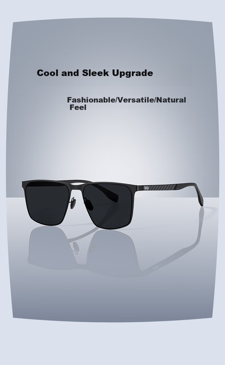 HLA Polarized Sunglasses High-End Carbon Fiber Ultra-Light Men's Driving Sun Glasses 3