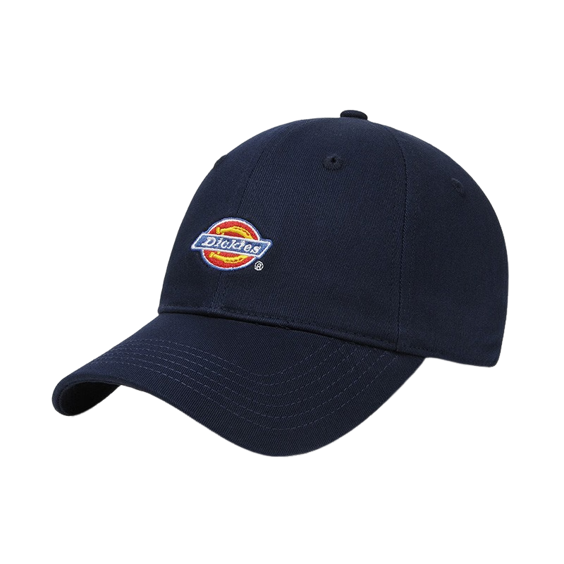 Dickies Unisex Soft Top Duckbill Cap New Outdoor Sports Breathable Sunshade Baseball Hat Black