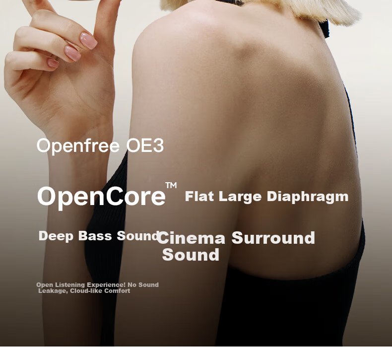 Joyroom OE3 Bluetooth Earphones L-Shaped Flat Head Clip-On Open-Ear Bone Conduction Wireless Sports Running Long Battery Life 2026 Latest Model 17