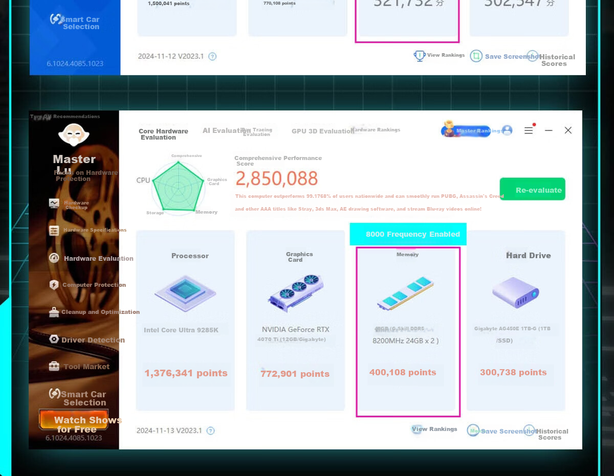 GIGABYTE B860M AORUS ELITE WIFI6E DDR5 Motherboard Compatible with CPU Ultra U7-265K 245K LGA 1851 12
