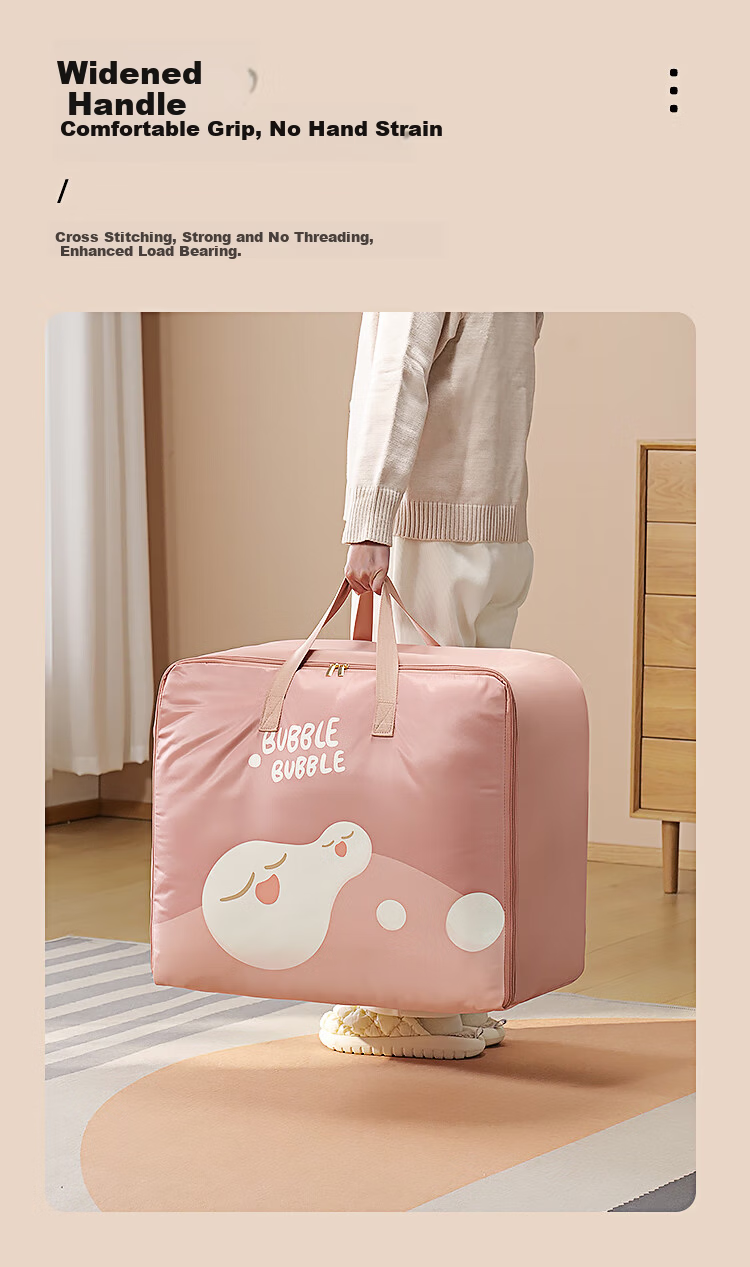 Grace Quilt Storage Bag Compression Bag Down Jacket Cotton Quilt Special Bag Organizer Magic Visible Storage Moving Large Size 2