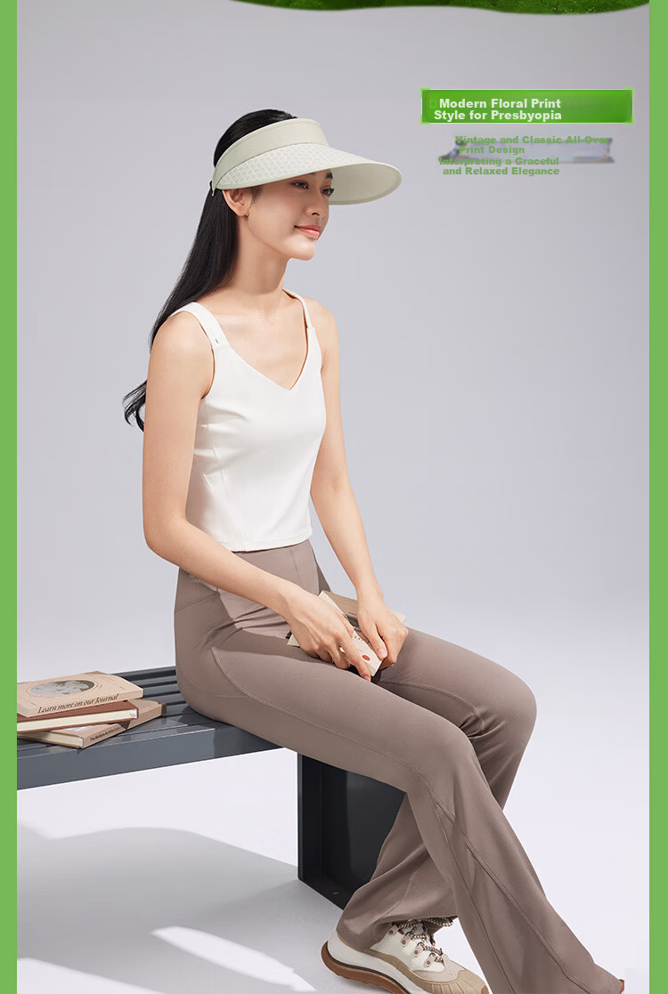 Beneunder Women's Sun Hat Open Top Sunshade Hat UV Protection Side Face Sunshade Fashion Wide Brim 8