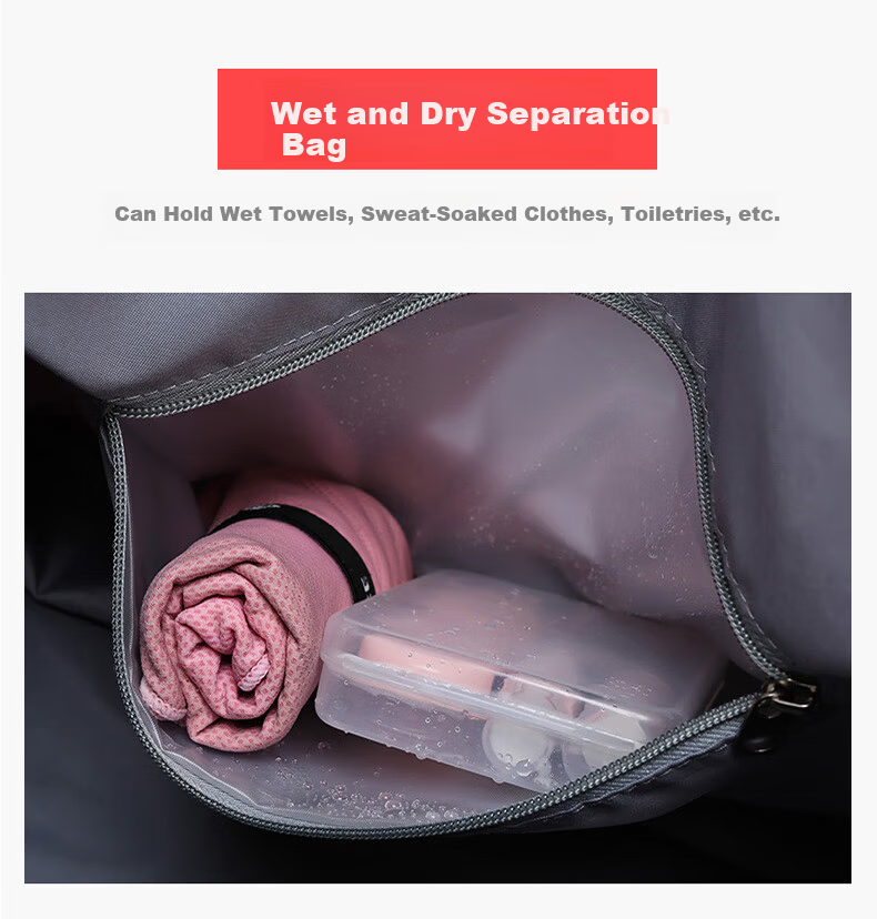 Tangshi Large Capacity Travel Luggage Bag for Women with Wheels Lightweight Foldable Durable Handheld Travel Bag 7