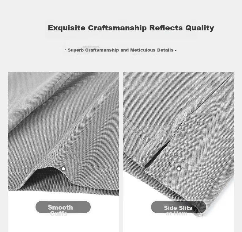 Romon Ice Silk Short Sleeve T-Shirt Men's Summer Business Casual Polo Collar Base Shirt Middle-aged and Young Dad Men's Wear 3